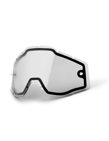 Lens for Goggles 100 % Vented Dual LENT100VENTDUAL 100% Motocross Brillen