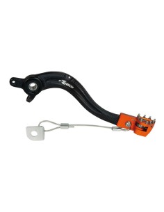 Forged rear brake pedal Rtech R-LEVFRKTM0001 Rtech Rear brake lever and rear master cylinder