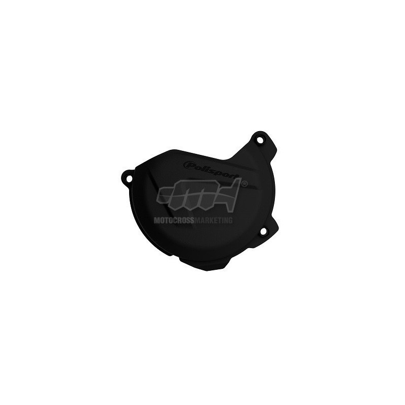 Clutch cover Polisport | KTM SXF250 13-15 SXF 350 11-15 black P8447800001 Polisport Engine's Accessories