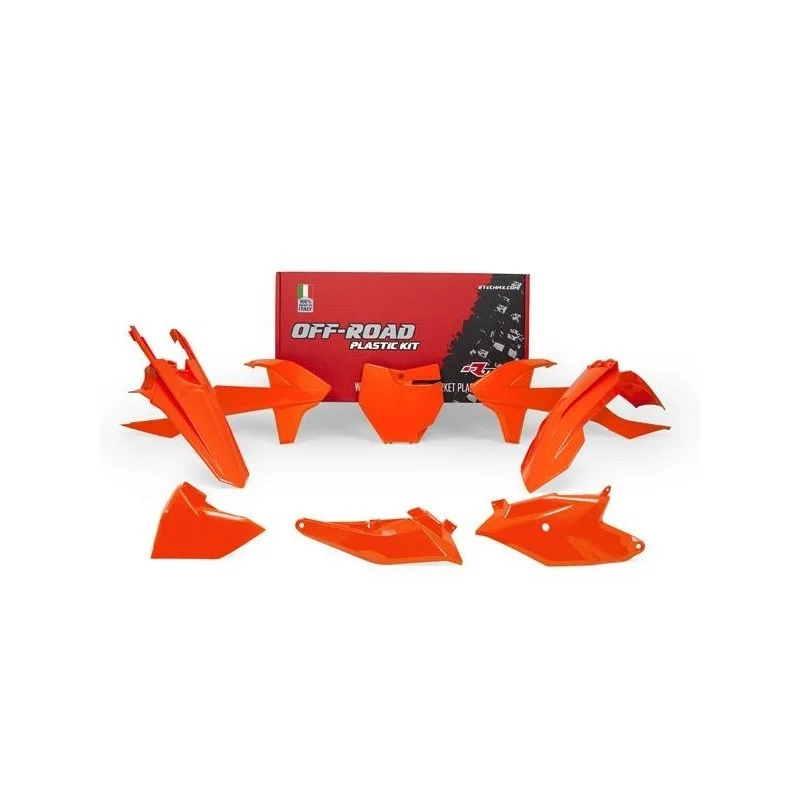 Plastic kit motocross Rtech Ktm orange R-KITKTM-AR0-185 Rtech Plastic Kits