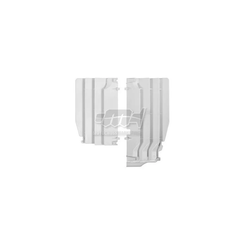 Radiator guards white Polisport RMZ P8456100001 Polisport Radiators