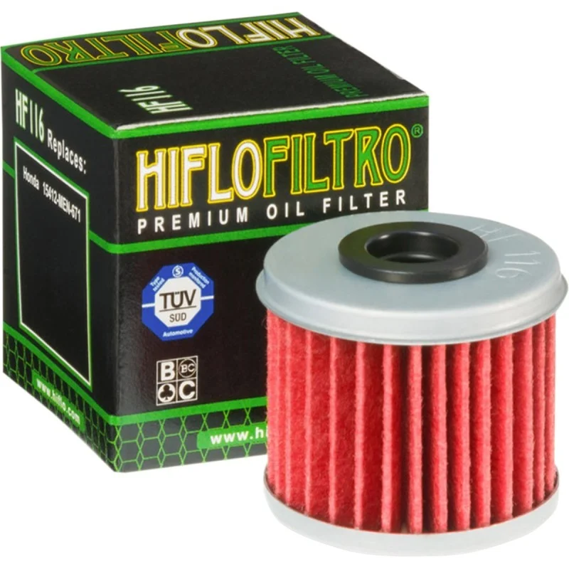 Engine oil filter HIFLO Honda CRF HF116 HiFlo Oil Filters