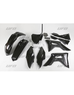 Kit plastiche motocross Ufo Honda CRF 450 17- CRF 250 18- nere HOKIT123001