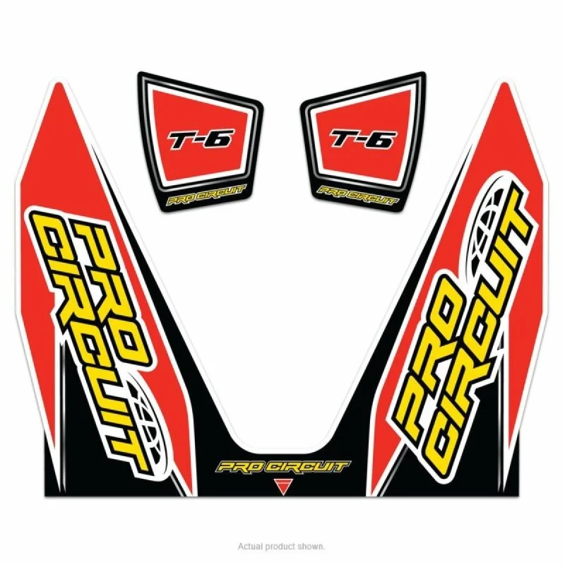 Adesivo Scarico T-6 Pro Circuit DC14T6