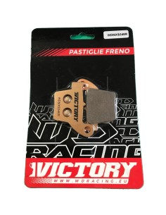 Brake pads WDracing VictoryMX rear WDMXS346R WDracing-Victory Bremsbeläge and brake caliper