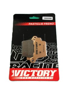 Brake pads WDracing VictoryMX rear WDMX368R WDracing-Victory Bremsbeläge and brake caliper