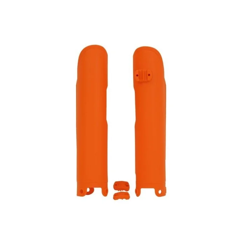 Fork protectors - KTM SX-SXF-EXC 125-525 00-07 - DUKE 620-640-660 03-07 orange R-PSKTMAR0000 Rtech Separate plastic parts