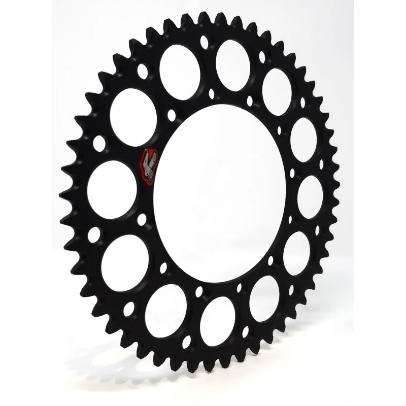 Renthal black rear sprocket -Honda 154U520BK Renthal Couronne