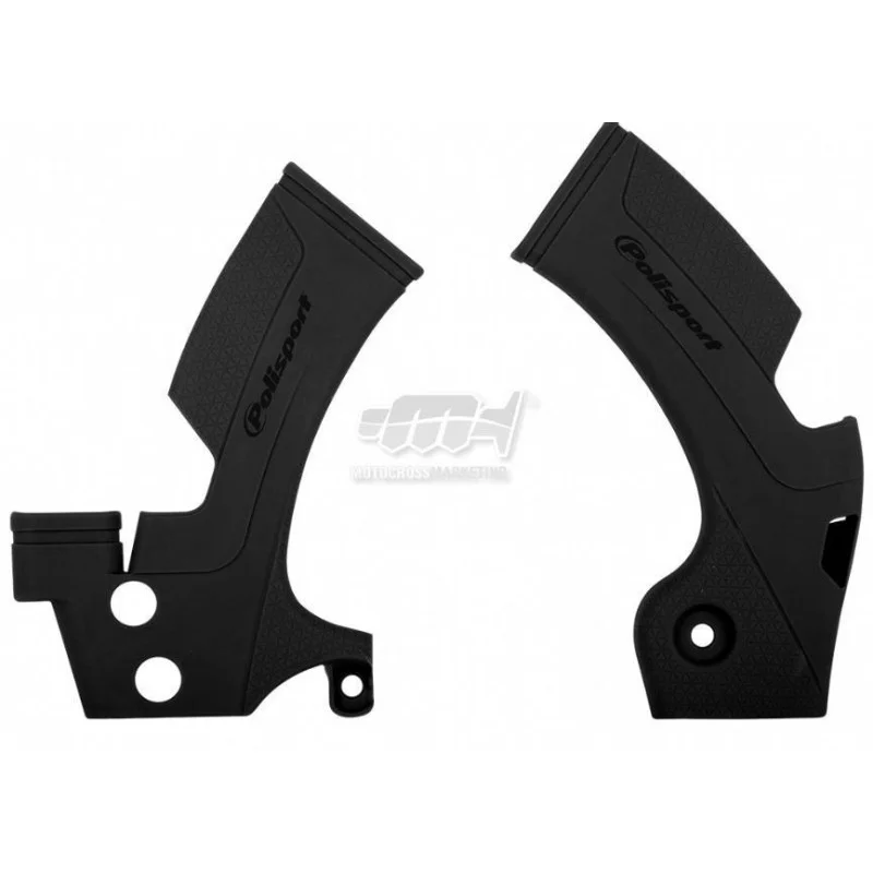 Frame protection Polisport Kawasaki KXF 450 color black P8466300001 Polisport Skid plate-radiator guards