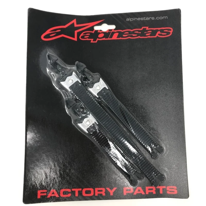 STRAP KIT TECH 10 ALUMINUM 2019 25CIT19-10-TU Alpinestars pièces de bottes de moto