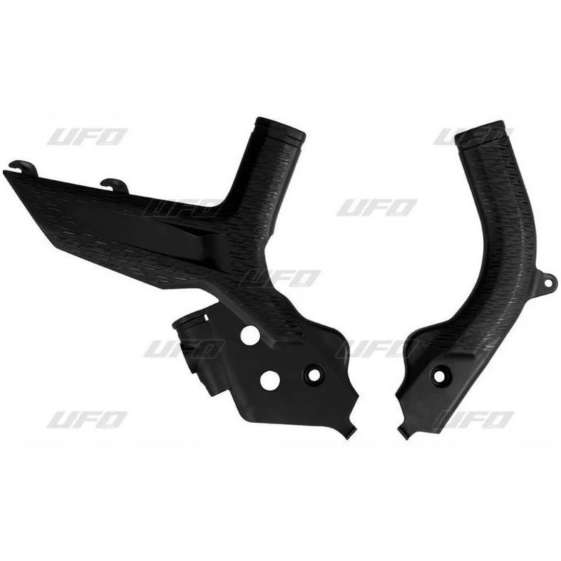 Protezione telaio Ufo Ktm nero KT04098001 Ufo Sabots et protection radiateur