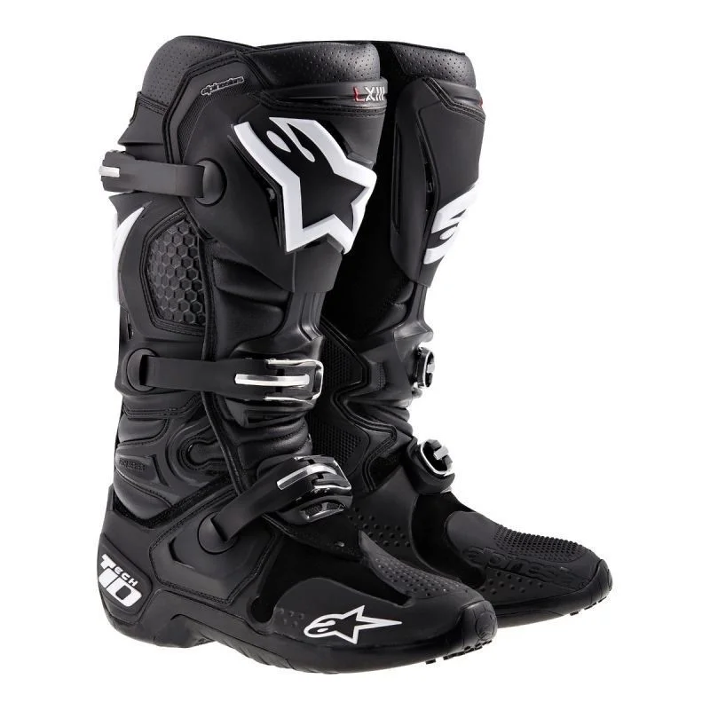 ALPINESTARS TECH 10 BOOT BLACK 2010019-10 Alpinestars Bottes cross