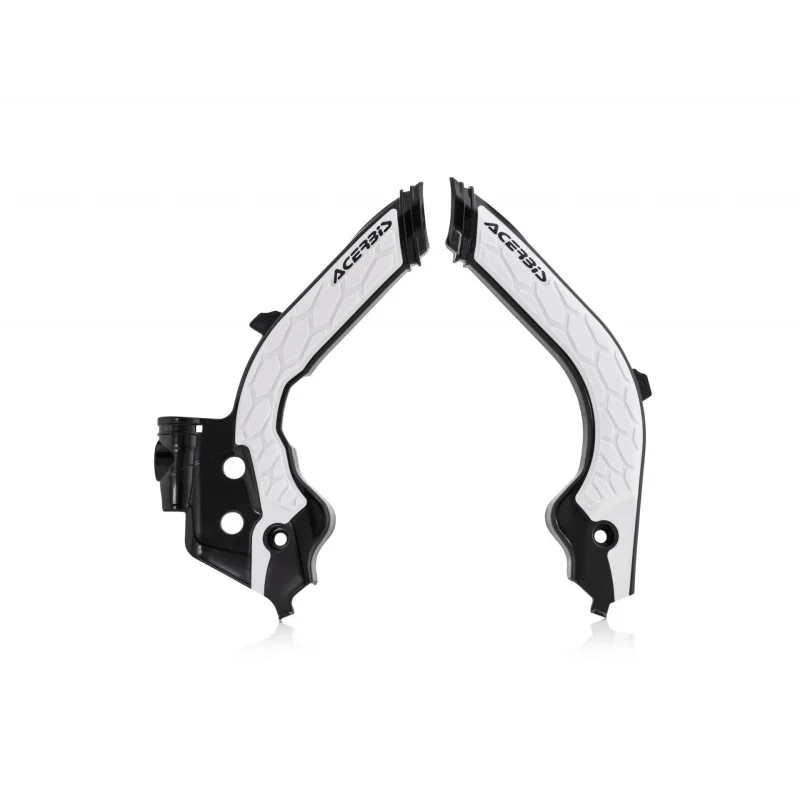 Acerbis X-Grip frame protection Husqvarna TC/FC 19- black/white 0023600.726 Acerbis Skid plate-radiator guards