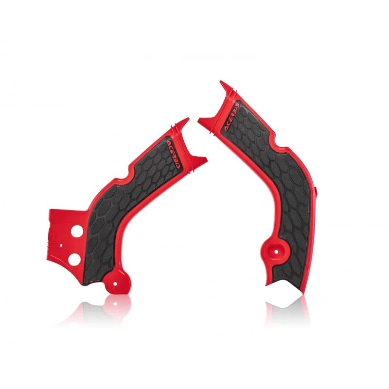 Acerbis X-Grip frame protector Honda CRF 450 19- / CRF 250 20- red/black 0023664.349 Acerbis Motorschutzplatten-kuhlerschutz