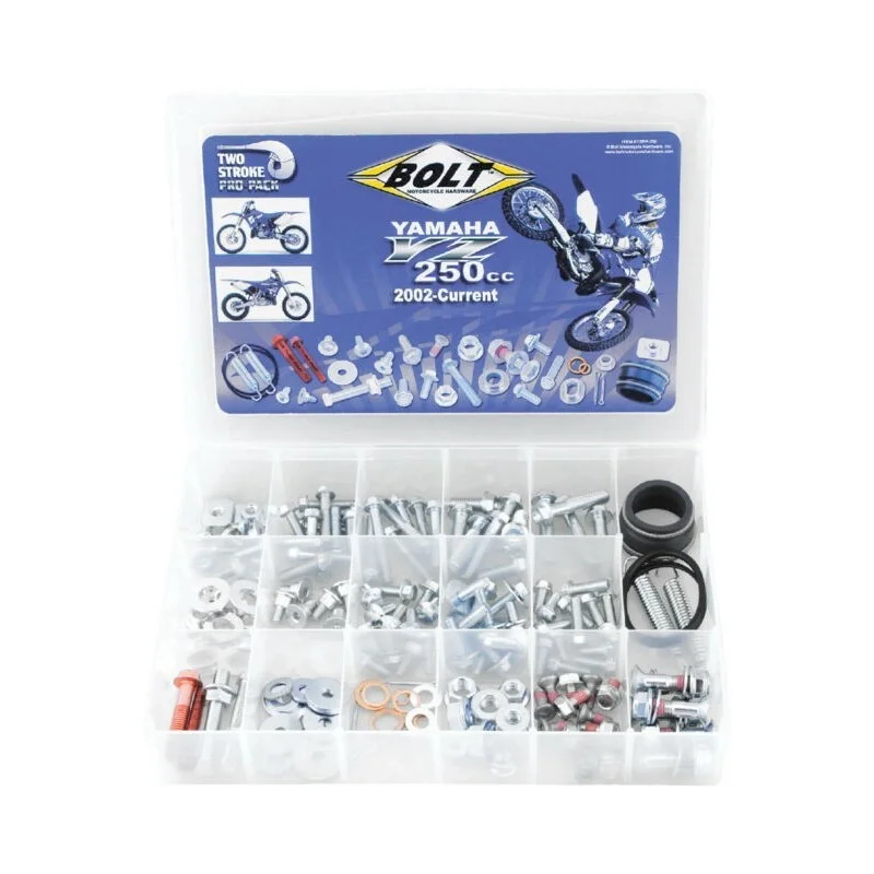 Kit viteria completa moto Pro Pack Bolt- Yamaha YZ 250 YZPP-250 Bolt Kits-visserie