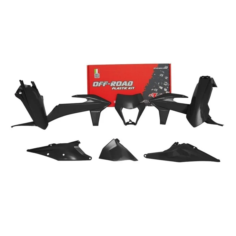 Kit plastiche Racetech enduro Ktm EXC 20- nero R-KITKTM-NR0-520