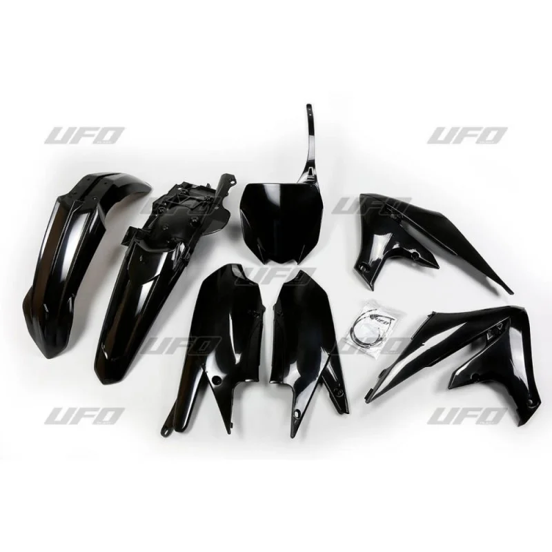 Plastic kit motocross Ufo YZF 450 18- YZF 250 19- black YAKIT321001 Ufo Kits plastique