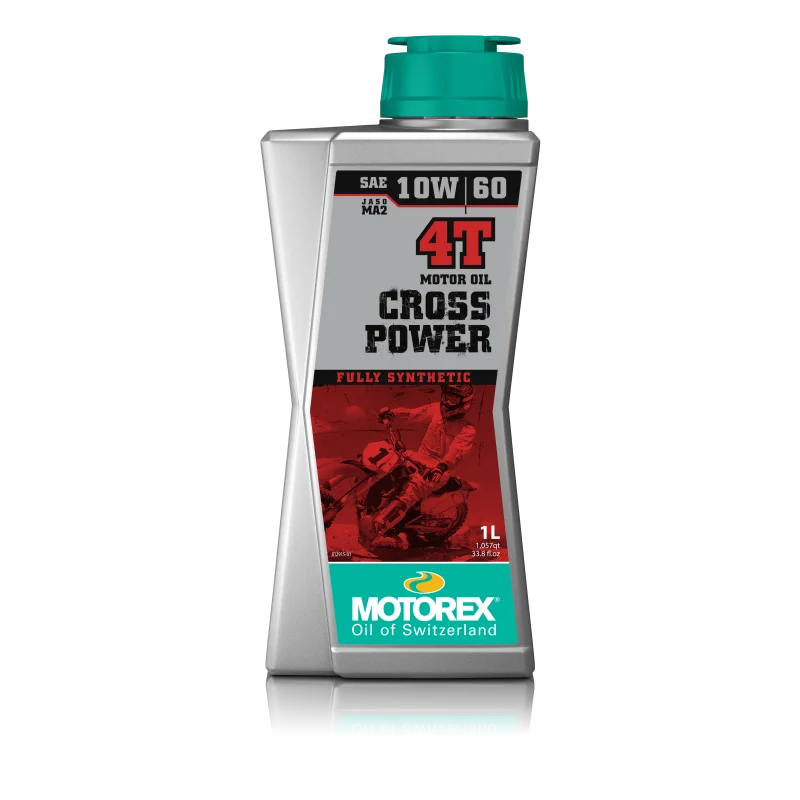 Engine Oil Motorex Cross power 4T SAE 10w60 308242 Motorex  Motocross Engine Oil