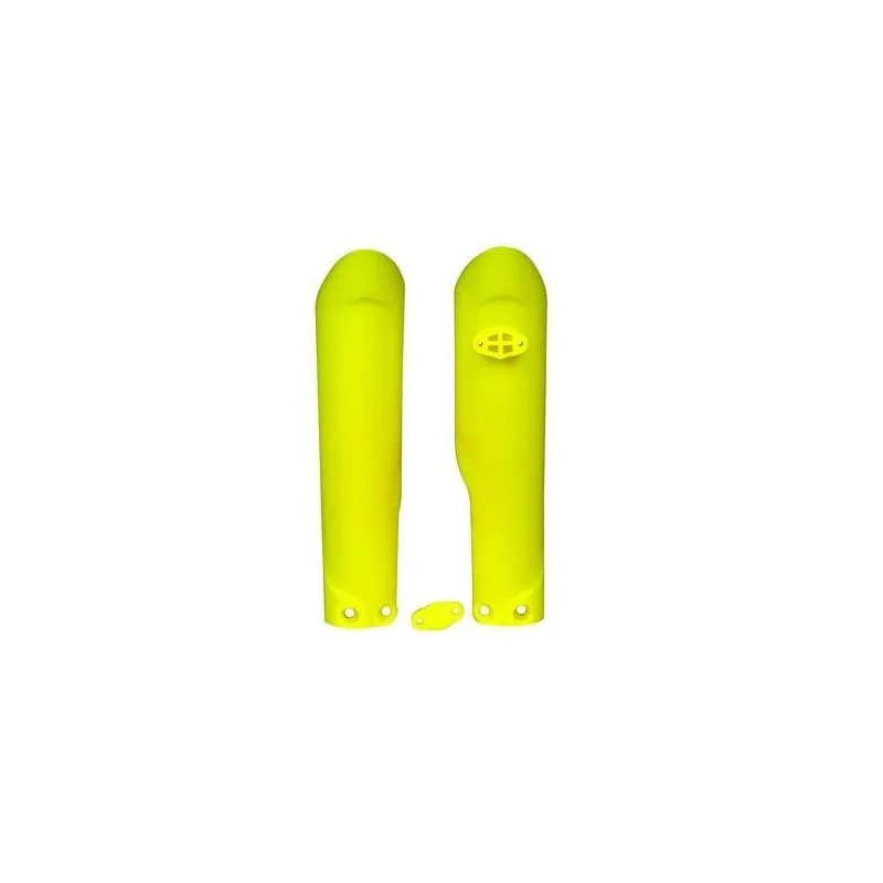 Fork protectors - SX 85 18- TC 85 18- MC 85 21- flo yellow R-PSKTMGF0185 Rtech Separate plastic parts