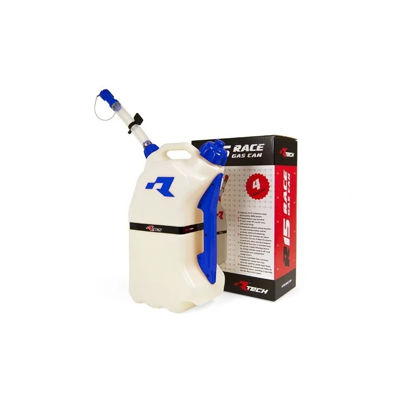 Fuel tank Rtech R15 blue 15 Liters R-GASCABL0017 Rtech Funnel-Measuring- Jerry cans