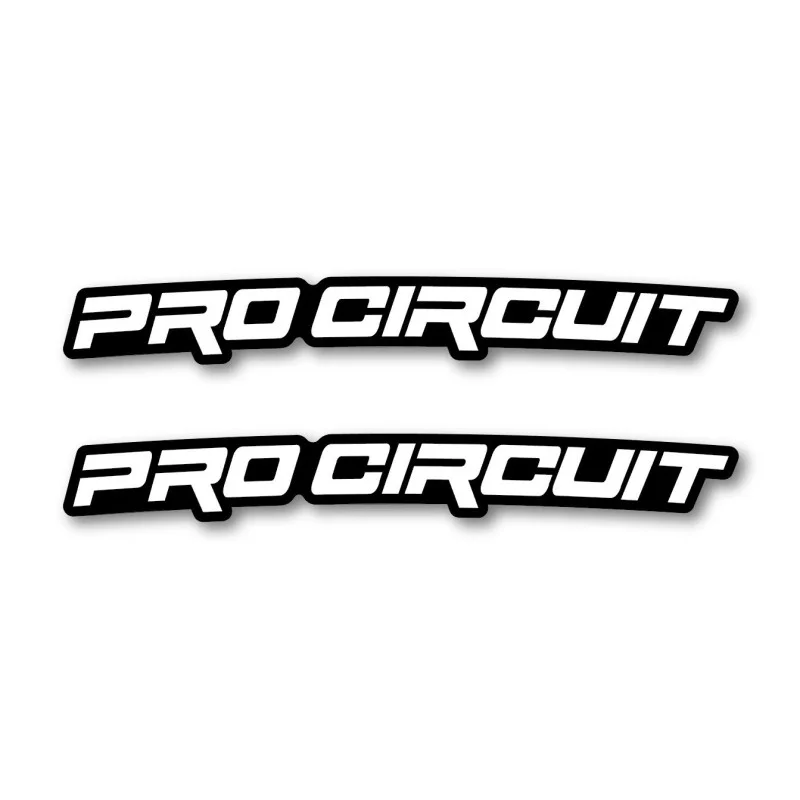 Adesivo parafango anteriore -ProCircuit- (2 pezzi) ADPARPROCIRCUIT