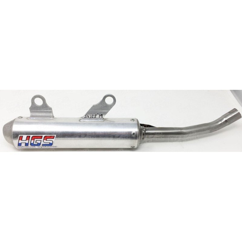 Silencer HGS 2 stroke- SX 125 19- TC 125 19- MC 125 21- HGKTM.053S Hgs Exhaust Pipe & Silencer 2 stroke