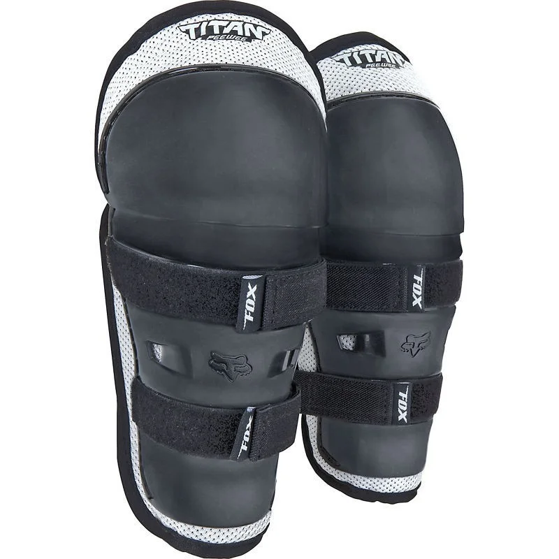 FOX Peewee Titan Knee/Shin Guards schwarz