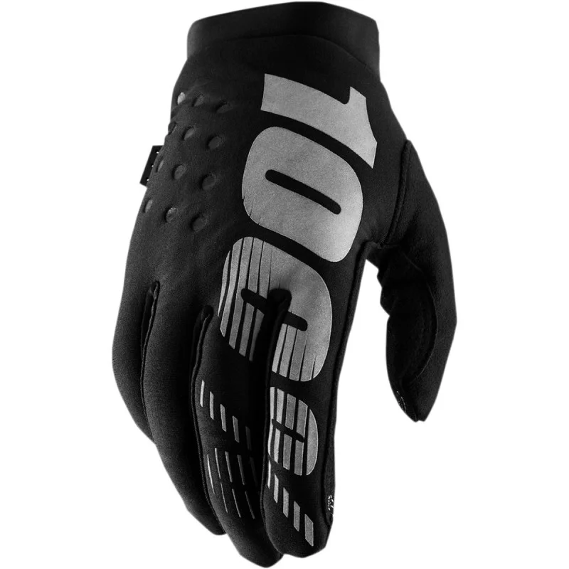 Winter Gloves 100% Brisker Black Youth 100%