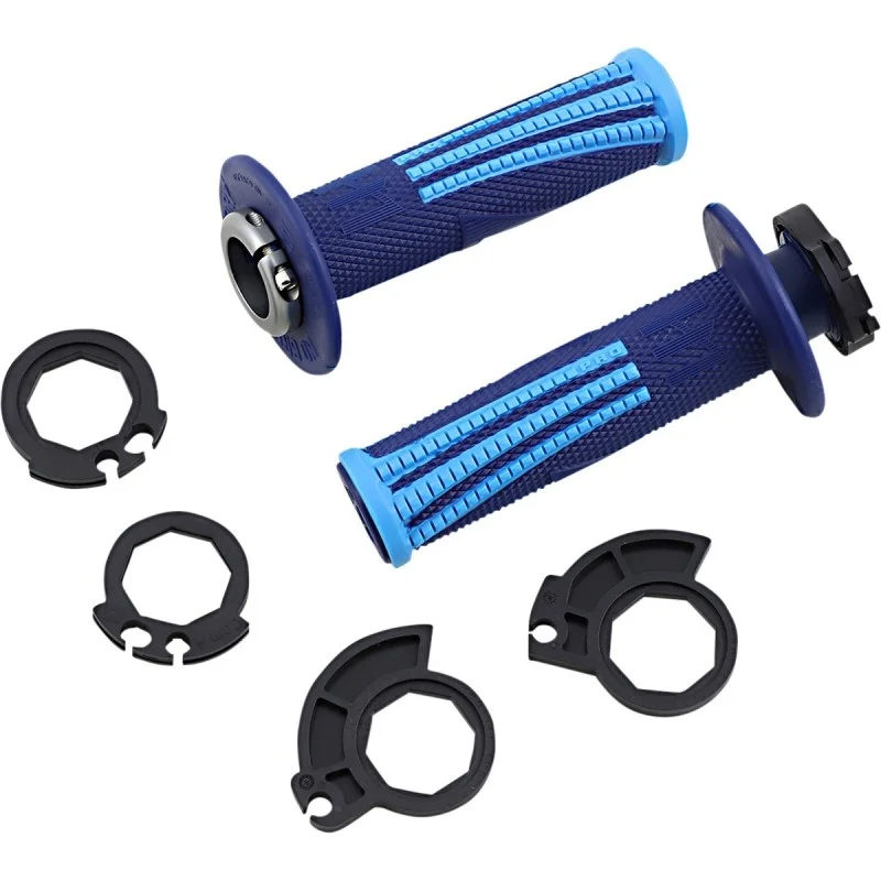 EMIG PRO V2 Lock-ON GRIPS Navy/Light blue 06302653 ODI Grips