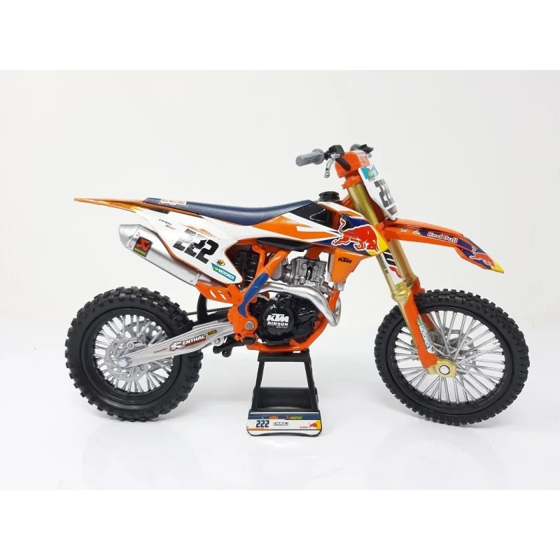 Diecast bike model KTM Tony Cairoli 222 1:10 NewRay