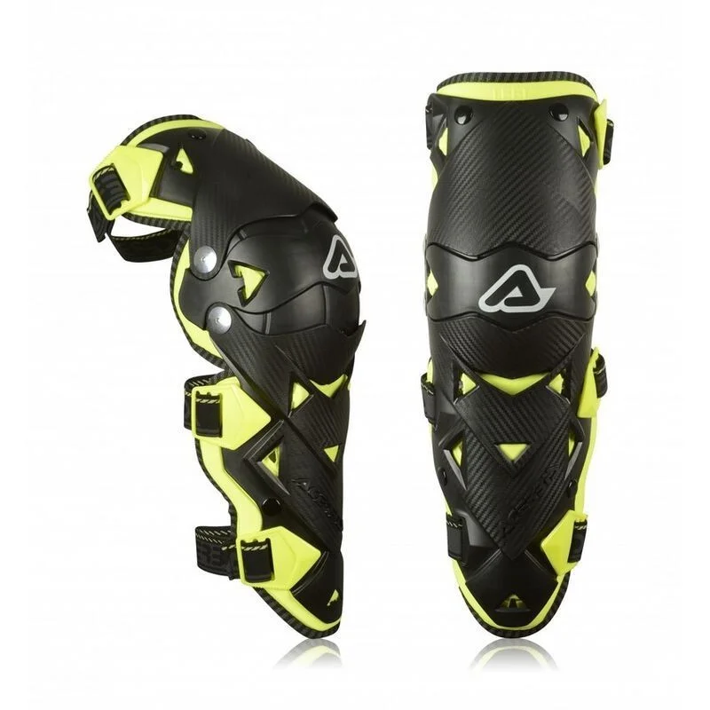 Ginocchiera Acerbis Impact EVO 3.0 Nera/Giallo Fluo 0021608.318