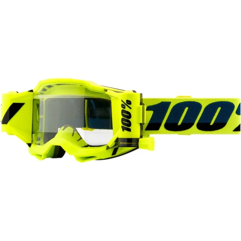 Goggles 100% Accuri 2 Forecast Fluo yellow 26012851 100% Motocross Goggles