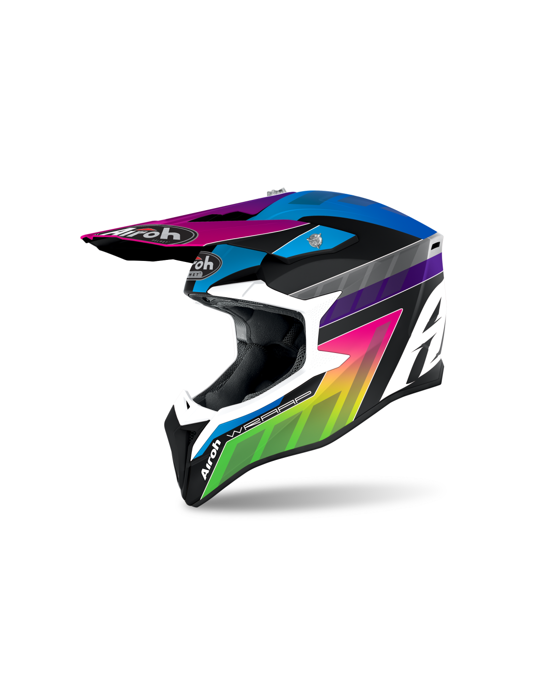 Casco cross bambino Airoh Wraap Youth Prism opaco