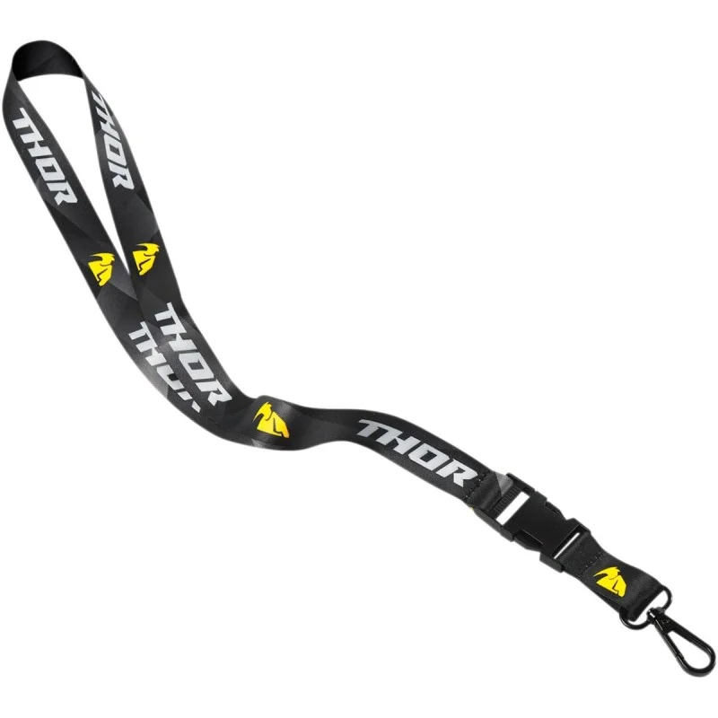 Lanyard Thor Black/Yellow 95010148 Thor Accessories