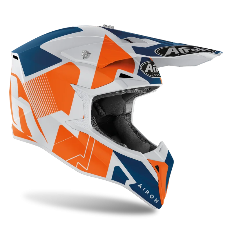 Casco Airoh Wraap Raze Arancione Opaco WRRA32