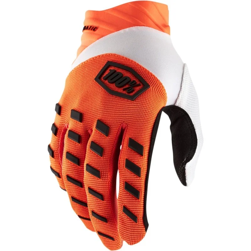 Guanti 100% Airmatic Arancioni Fluo 3330715