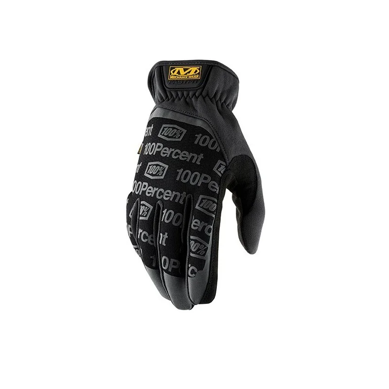 Gloves 100% Mechanix Wear Fastfit Black 463089 100% Gloves