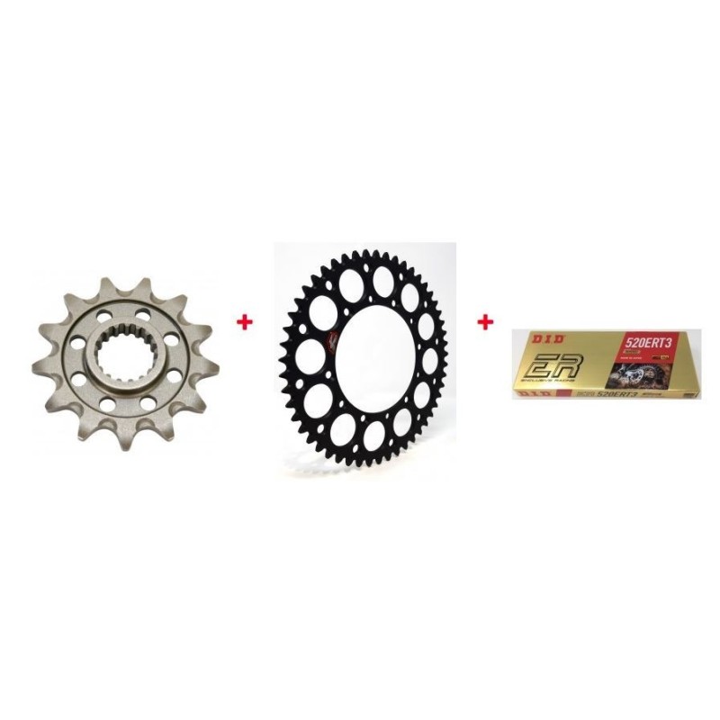 Sprocket and chain kit DID-Renthal KXF 450 Renthal