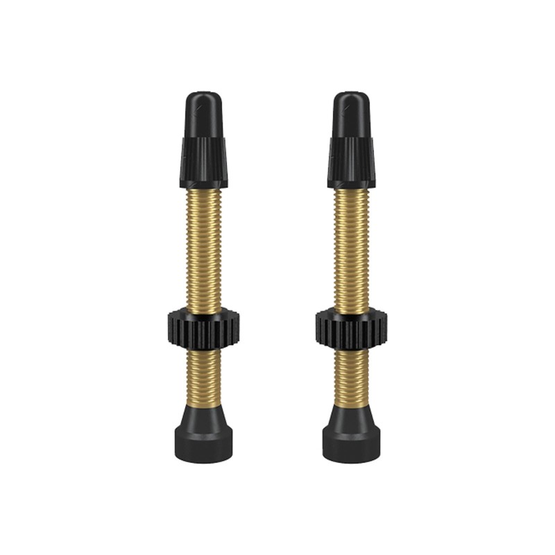 Valvola TCS Brass Presta 46mm 2 pz