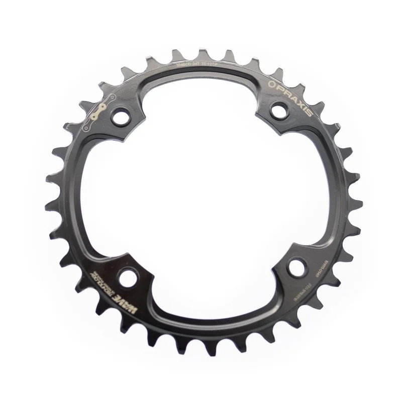 Praxis 1X steel wave tech-104BCD chainring 7001STEEL PRAXIS Trasmissione mtb