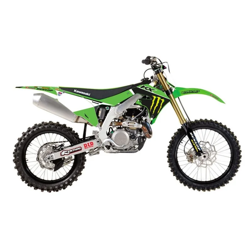 Graphics Kit Kawasaki TEAM MONSTER 22 WDGMON22 WD Graphics KAWASAKI