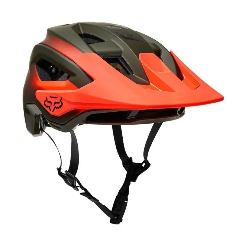 FOX Speedframe Pro Fade Mips Helm Olivgrün 29463-099