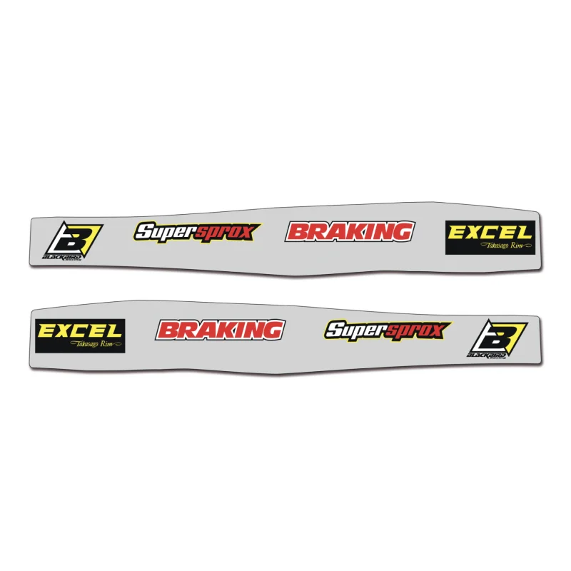 Transparent swingarm decals Yamaha YZF 09- WRF 15- 5239N Blackbird Stickers