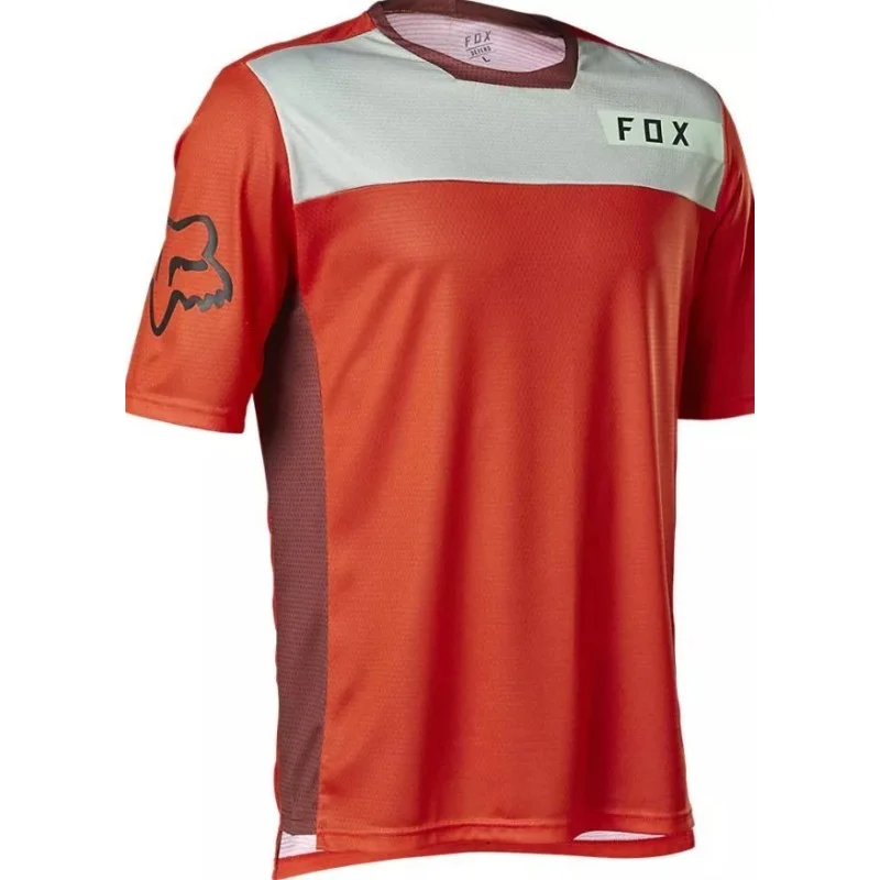 FOX Defend Moth Fluo Red Trikot 29319-110