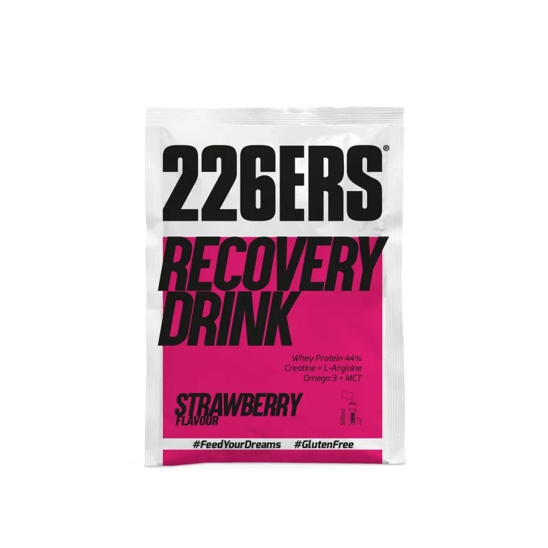 RECOVERY DRINK 50g FRAGOLA - MONODOSE