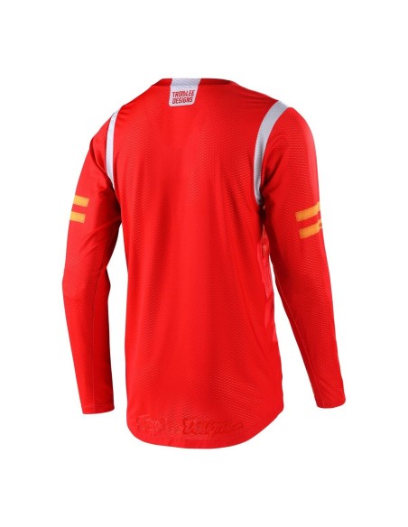 Maglia Troy Lee Design GP AIR Roll Out Rossa 30433203