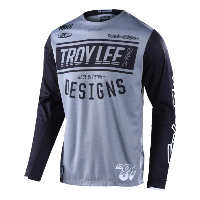 Maglia Troy Lee Design Race 81 Grigia 2022 Troy lee Designs