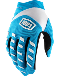 Gloves 100% Airmatic Light blue 3330713 100% Gloves