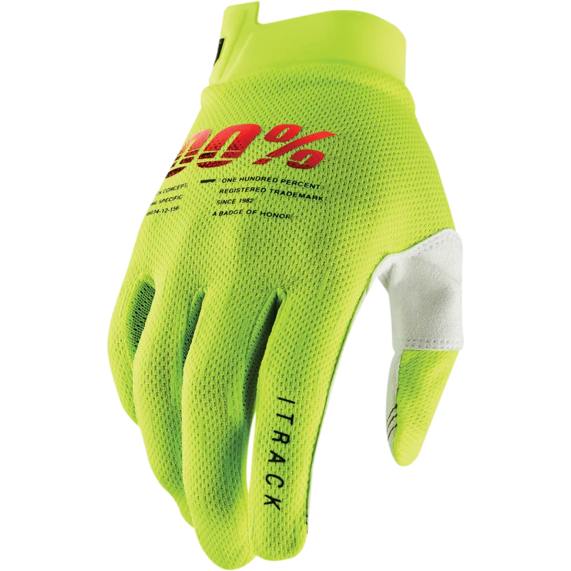 copy of Gloves 100% Itrack Red 2022 100%