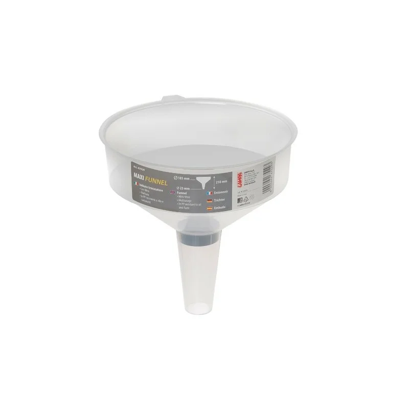 copy of Flexible plastic funnel with filter Lampa